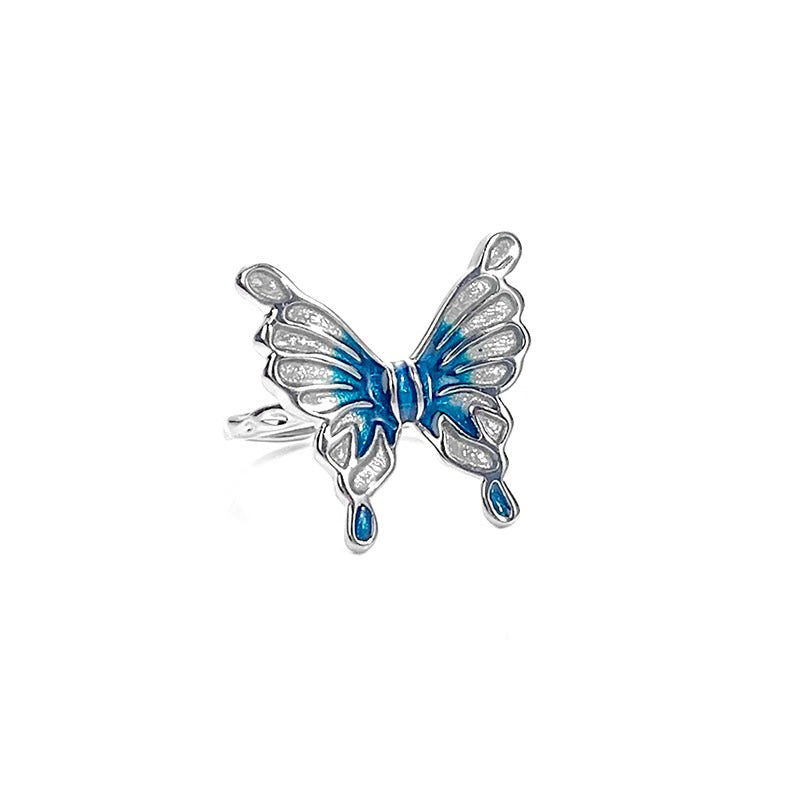 Butterfly Dance Series Female Fashion Personality Rings