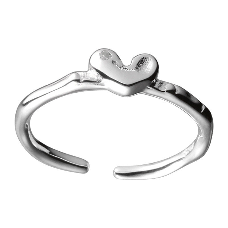 Collection Entire Sterling Sier Material Small Exquisite Rings