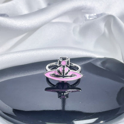 Female Simple Personality Planet Exquisite Versatile Punk Rings