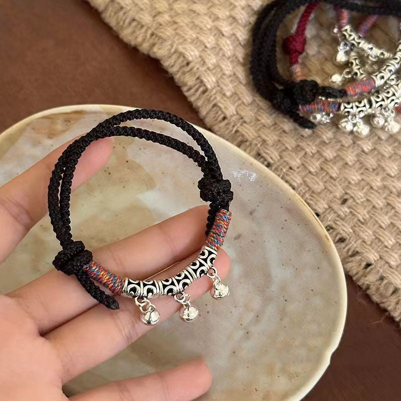 Women's Safety Lock Tassel Ancient High Sense Bracelets