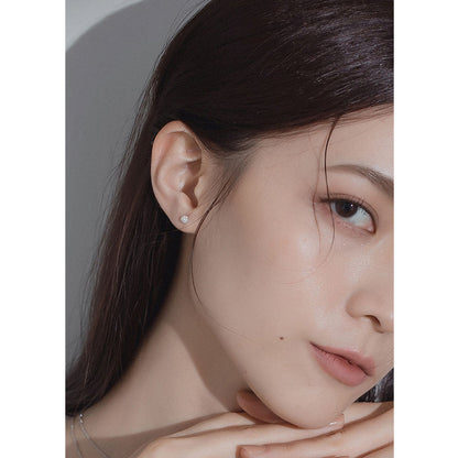 Women's Frosted Thread For Trendy Tightening Buckle Earrings