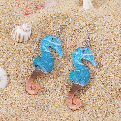 Style Summer Seaside Beach Starfish Turtle Pendants