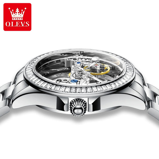 Women's Cool Watch Automatic Elegant Diamond Mechanical Watches