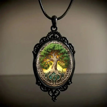 Billion Retro Gothic Crow Cross Witch Necklaces