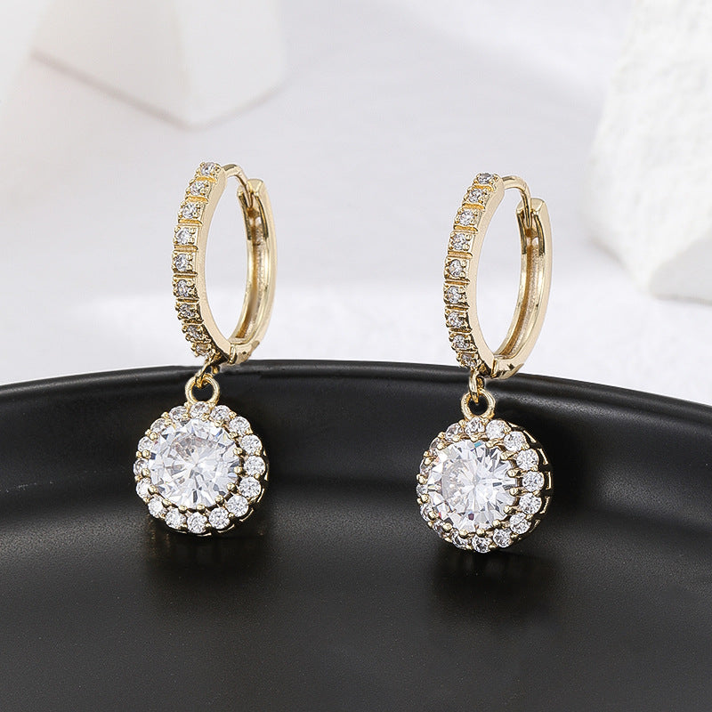 Niche Temperament High-grade Sier Needle Zircon Female Rings