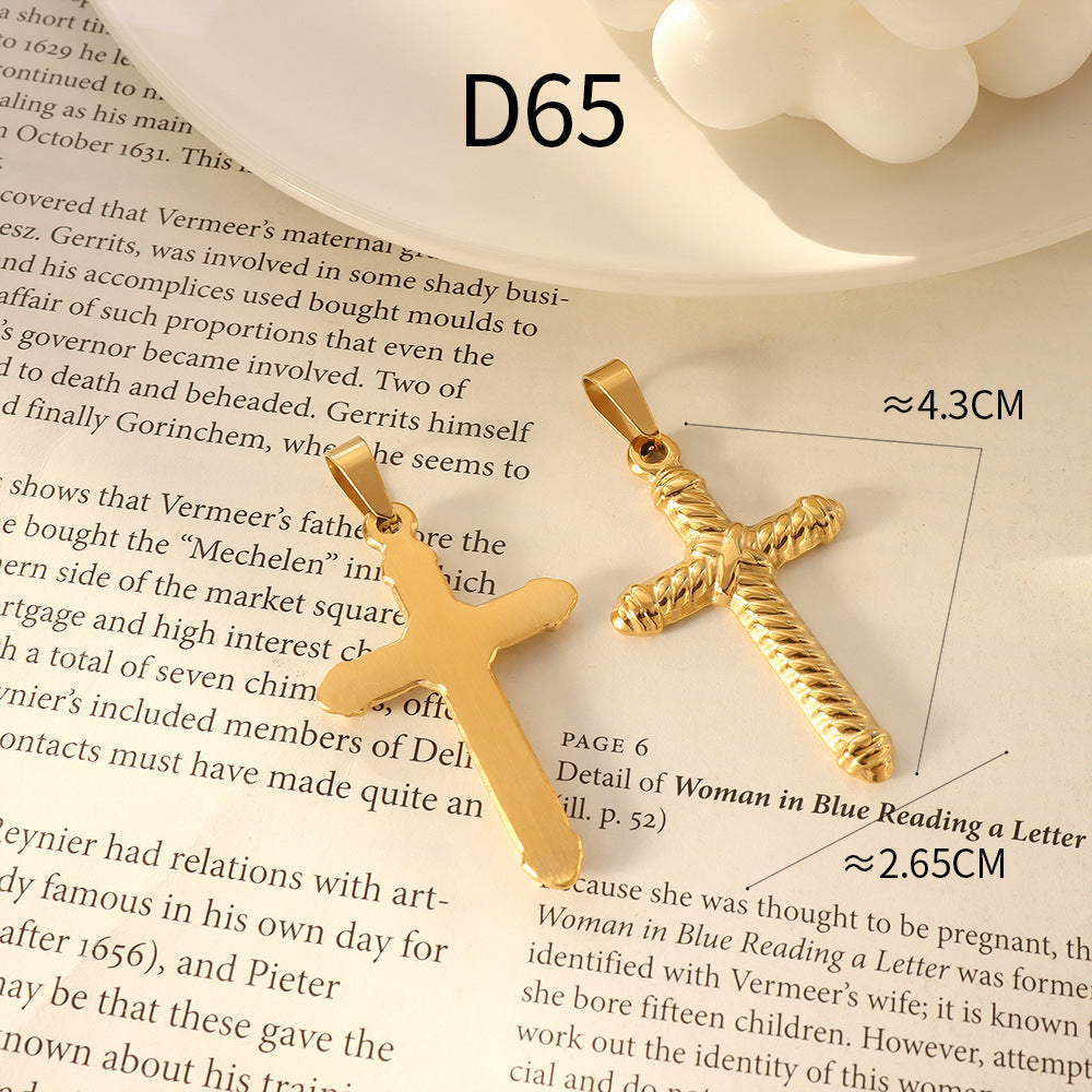 Hot Cross Small Scissors Ornament Parts Pendants