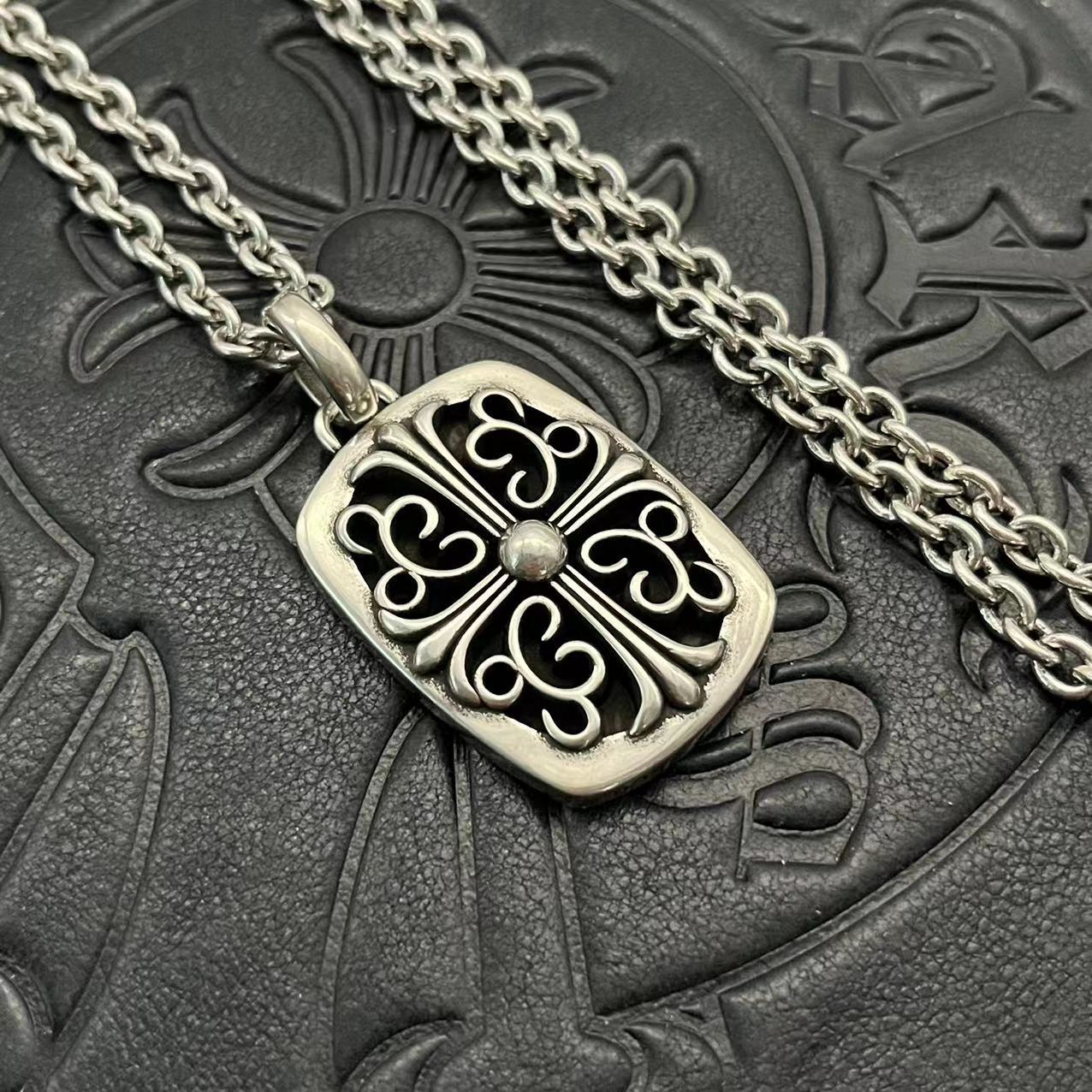 Women's & Men's Large Cross Big Sword Sweater Chain Necklaces