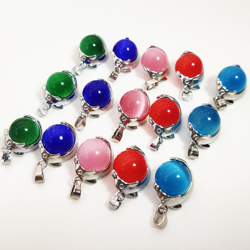 Women's Bead Without Hole Round Beads Jewelry Korean Pendants