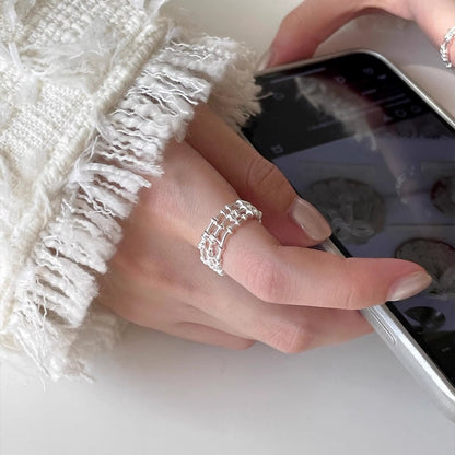 Women's Niche Retro Sterling Sier Simple Light Bracelets