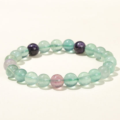 Natural Fluorite Fashion Fresh Girlfriend Gifts Bracelets