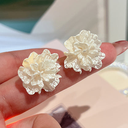 Fresh Simple Flower Light Luxury Fashion Earrings