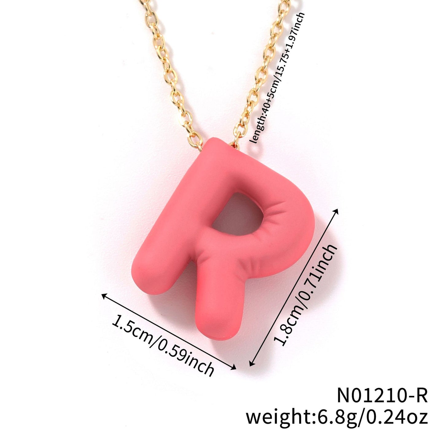 Comfortable Fashionable Personalized Trendy Simple Letter Necklaces