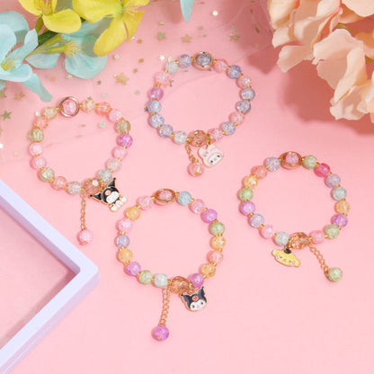 Floral Beaded Colorful Cartoon Boxed Accessories Bracelets