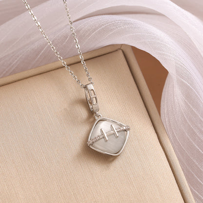 Titanium Steel Colorfast Ornament Female Micro Necklaces