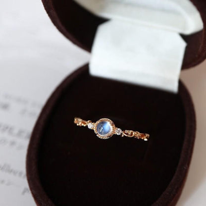 Sterling Sier Pink Zircon Female Open Niche Advanced Light Rings