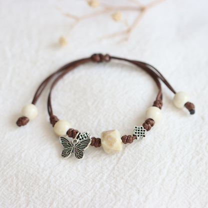 Chinese Style Fresh Ceramic Retro Ethnic Bracelets