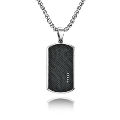 Men's Fashion Ornament Accessories Personalized Niche Titanium Steel Pendants