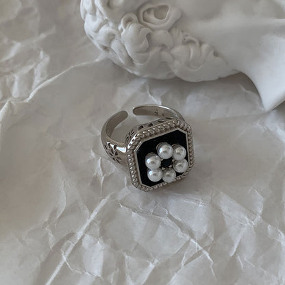Offer Open Female Retro Fashion Twin Rings