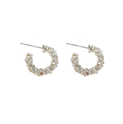 Women's Simple Light Luxury Needle Temperamental Cold Earrings