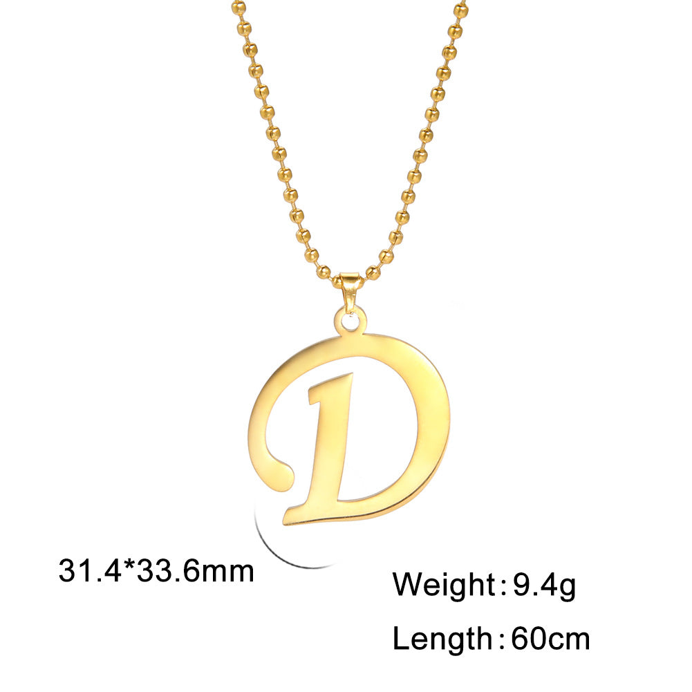 Steel Real Gold Plated Cutting Color Necklaces