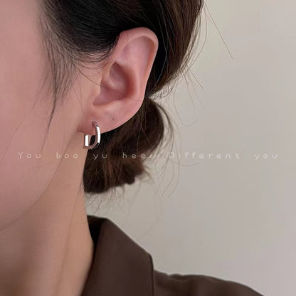 Women's Zircon Ear Niche Design Advanced Cold Earrings