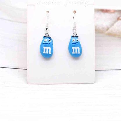 Ice Cream Candy Drink Resin Homemade Earrings