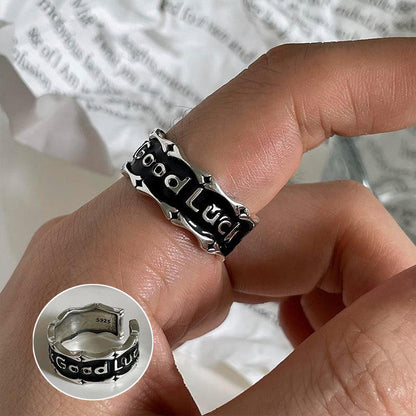 Offer Open Female Retro Fashion Twin Rings