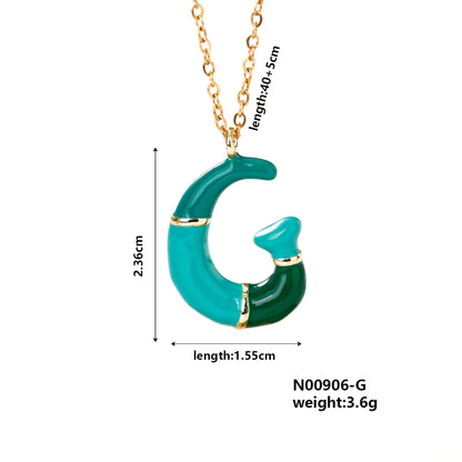 Elegant New English Letter Female Style Necklaces