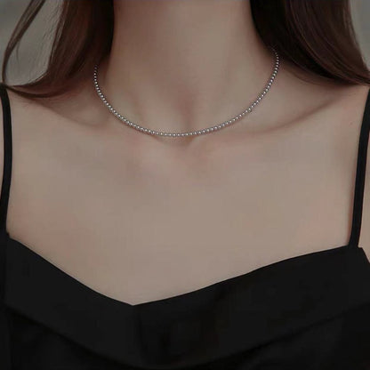 Gray Ni Pearl High-grade Knot Vintage Necklaces