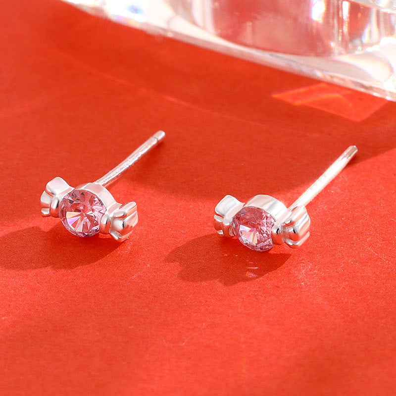 Design Niche Style Sweet Candy Color Earrings