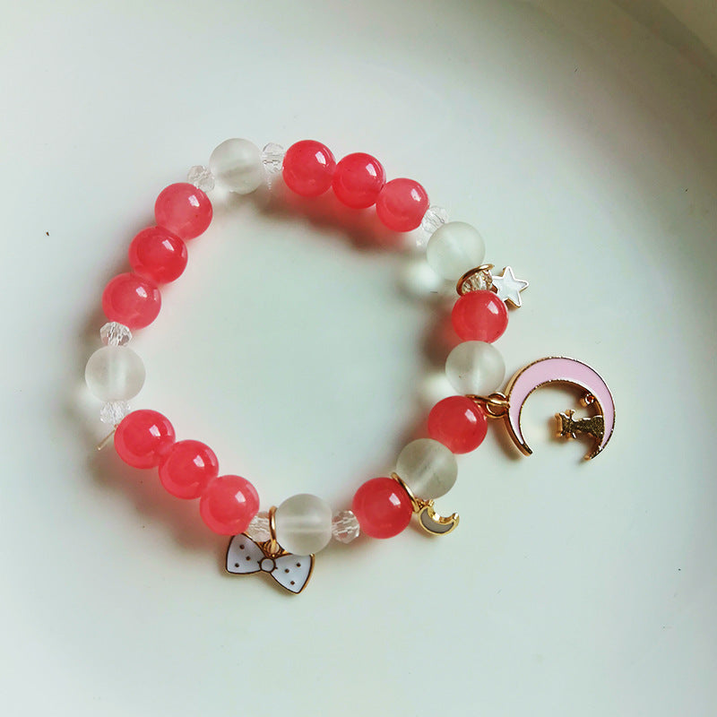 Children's Cartoon Beaded Cute Sweet Princess Style Bracelets