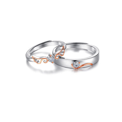 Sier Niche Wedding Diamond For Birthdays Valentine's Rings