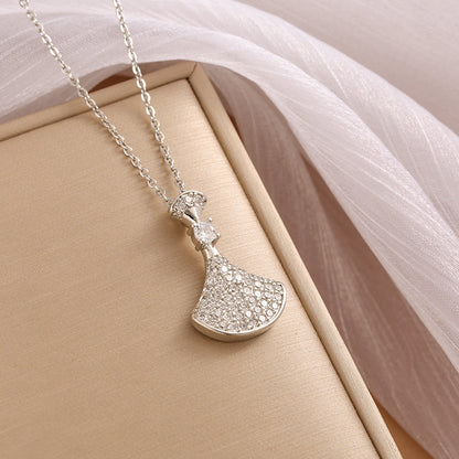 Titanium Steel Colorfast Ornament Female Micro Necklaces