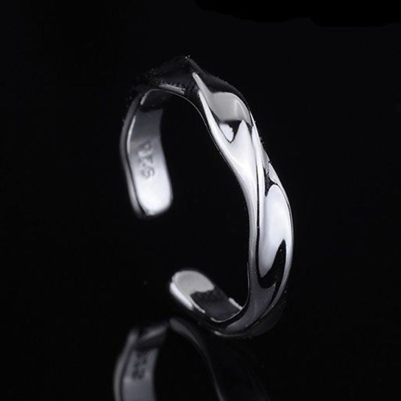 Men's Personalized Opening Single Index Finger Retro Rings