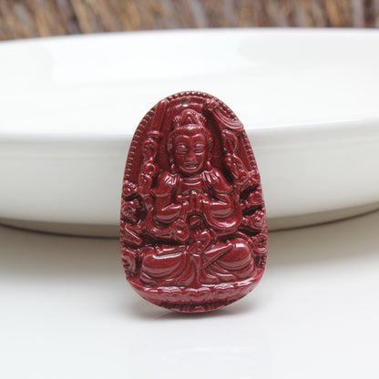 Saints Raw Ore High Content Purple Pendants