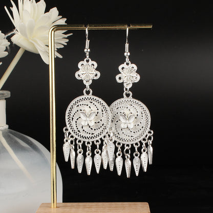 Summer Bohemian Tribe Ethnic Style Long Earrings