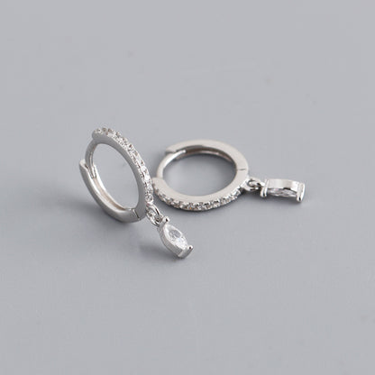 Women's Sterling Sier Horse Eye Stone Fashion Earrings