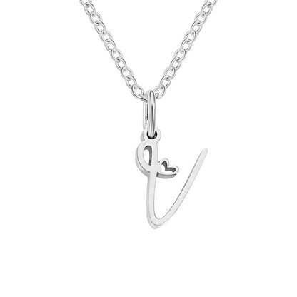 Letter Female Personalized Minority Clavicle Chain Pendants