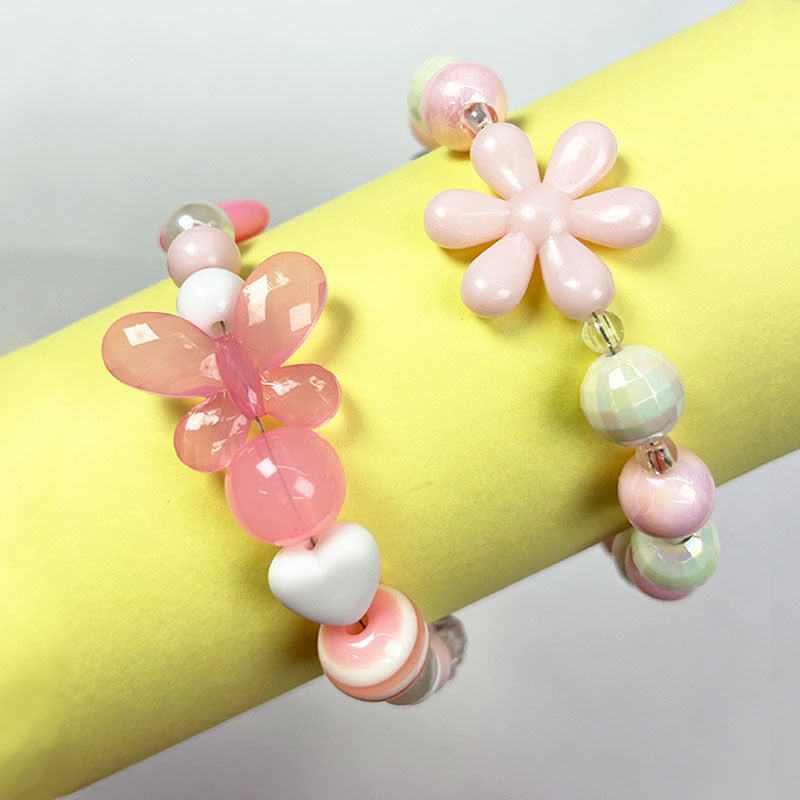 Charm Beaded Good-looking Stringed Pearls Cute Candy Cream Style Bracelets