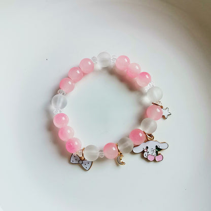 Children's Cartoon Beaded Cute Sweet Princess Style Bracelets