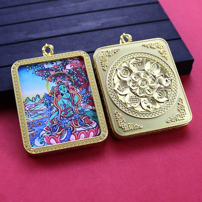 Fifth Master Small Yellow God Wealth Pendants