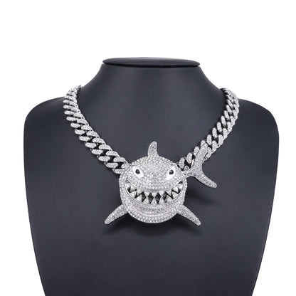 Women's & Men's Cool Shark Hip Hop Fashion Rap Pendants