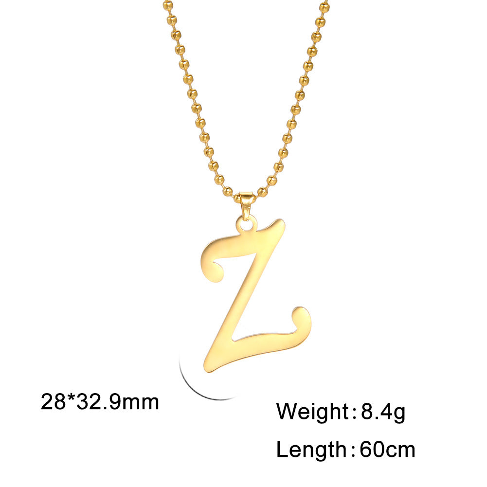 Steel Real Gold Plated Cutting Color Necklaces