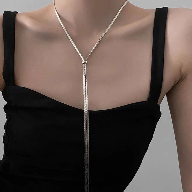 Love Star Sequin Tassel Fashion Temperament Necklaces
