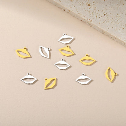 Stainless Steel Charm Colored Dogs Pumpkin Small Jewelry Pendants