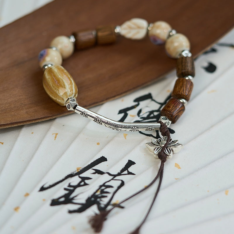 Women's Ceramic Niche High-grade National Style Chinese Bracelets
