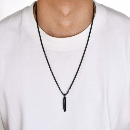 Men's Steel Pointed Nail Color Simple Stylish Pendants