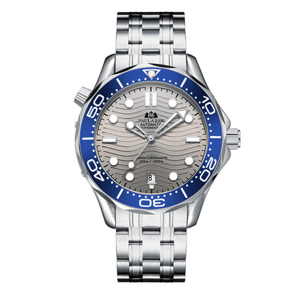 Men's Luminous Steel Strap Gold Watch Mechanical Watches
